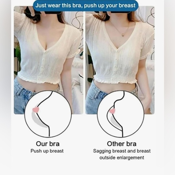 Push Up Lifting Seamless Bra -4XL - Picture 12 of 12